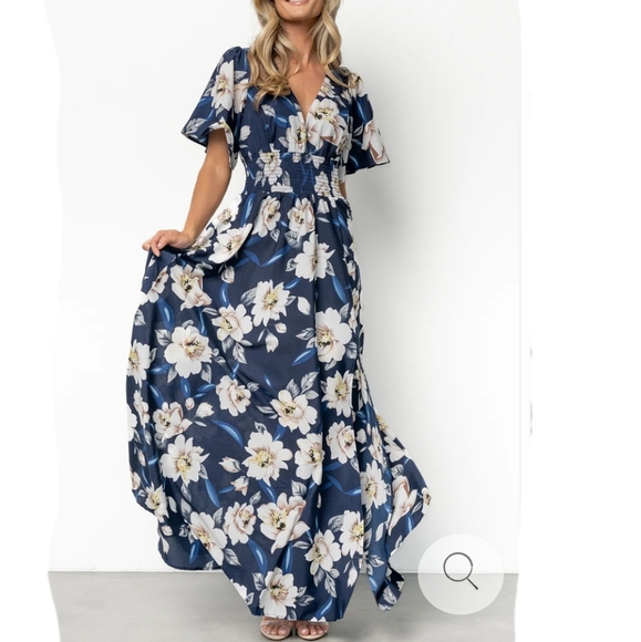 Baltic Born Dresses & Skirts - Verona Smocked Maxi Dress Baltic Born